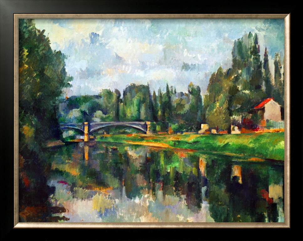 Bridge Over There Marne At Cretell,1888 - Paul Cezanne Painting